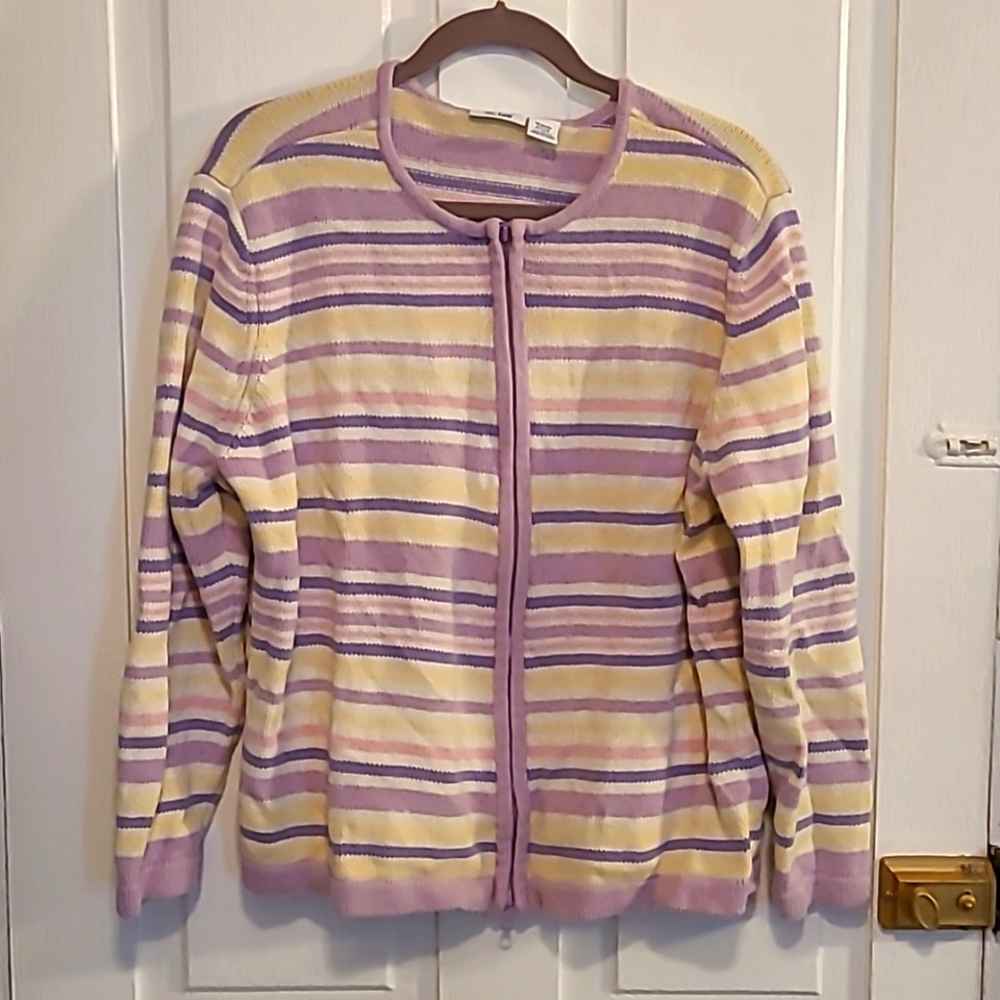 Ms. Lee Zip Up Sweater